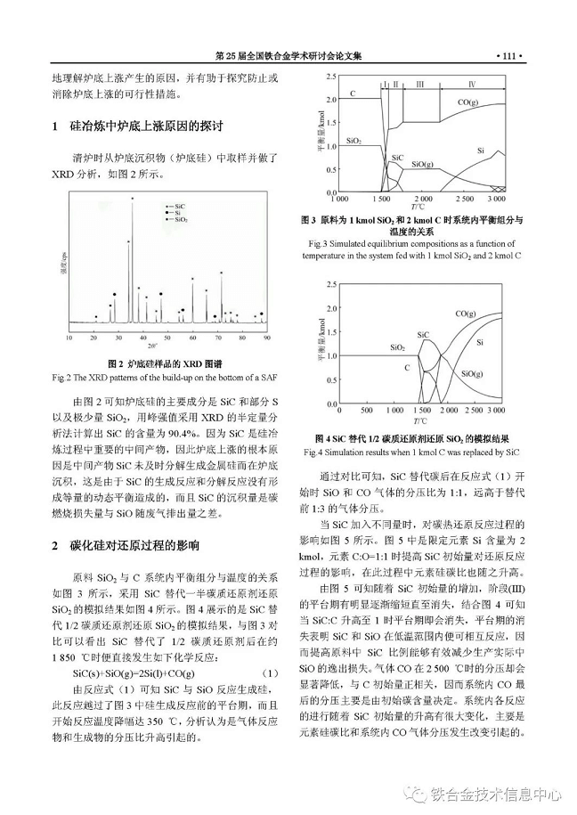 工业硅炉冶炼生产炉度上涨的探究